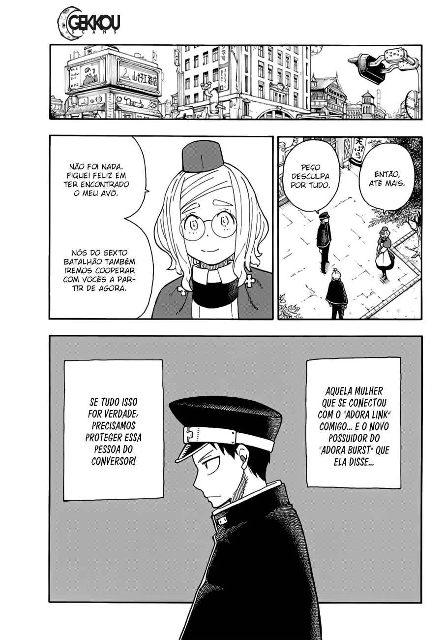 Fire Force Capítulo 2 – O Demônio, O Cavaleiro, E a Bruxa