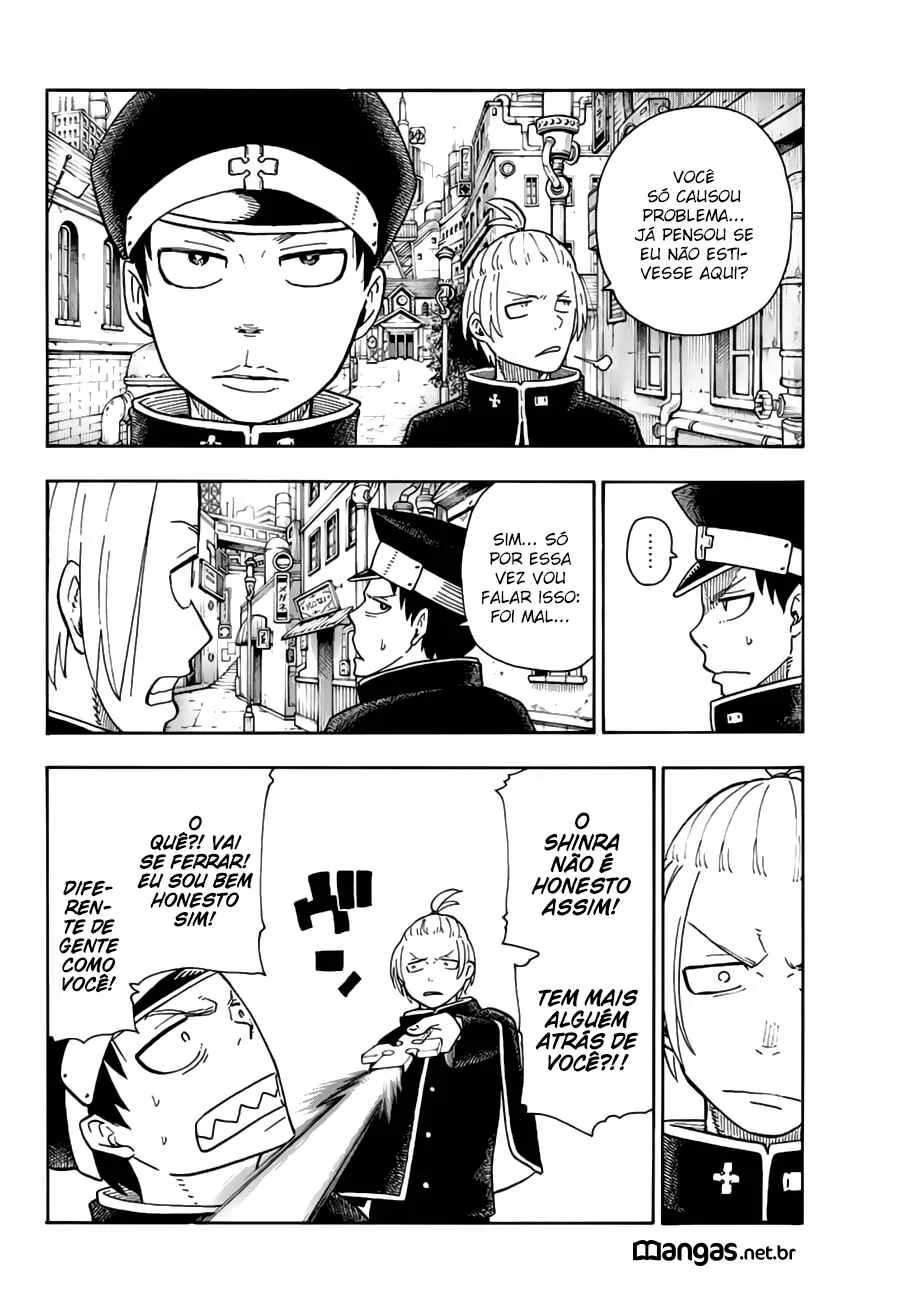 Fire Force Capítulo 2 – O Demônio, O Cavaleiro, E a Bruxa