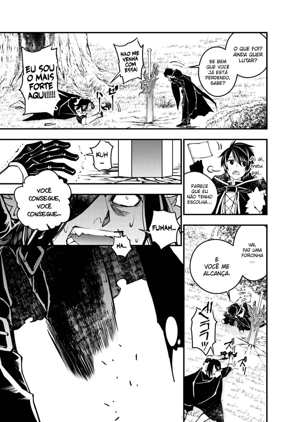 Fukushuu o Koinegau Saikyou Yuusha wa, Yami no Chikara de Senmetsu Musou Suru Capítulo 1