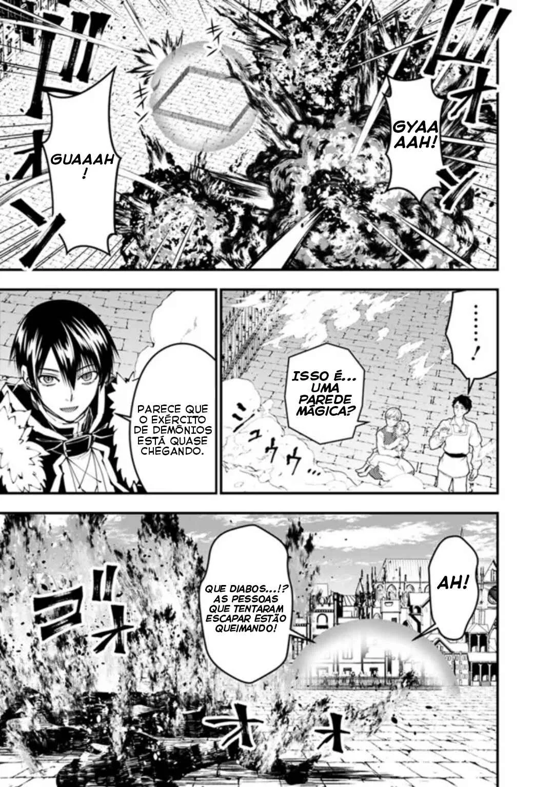 Fukushuu o Koinegau Saikyou Yuusha wa, Yami no Chikara de Senmetsu Musou Suru Capítulo 1