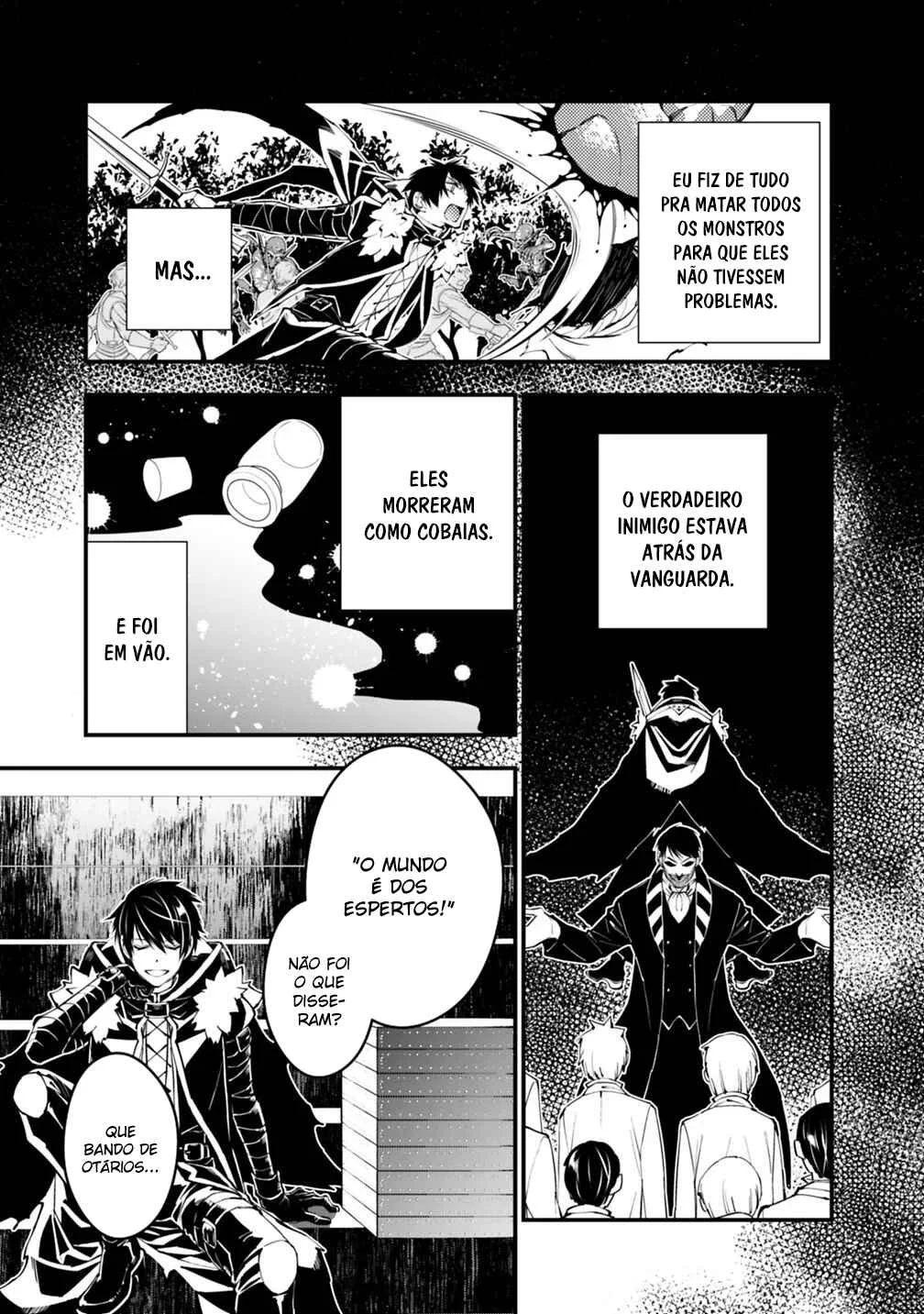 Fukushuu o Koinegau Saikyou Yuusha wa, Yami no Chikara de Senmetsu Musou Suru Capítulo 1