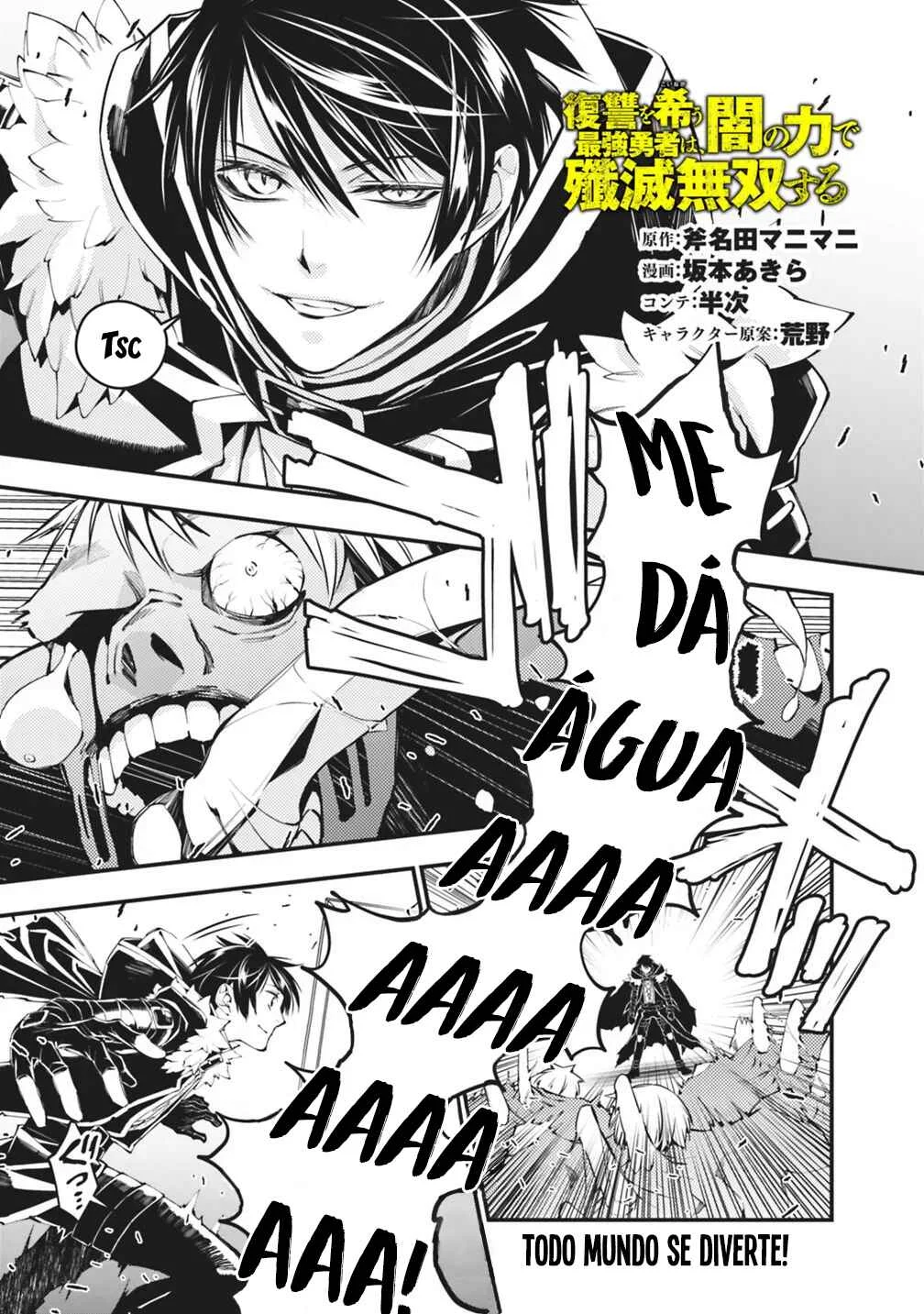 Fukushuu o Koinegau Saikyou Yuusha wa, Yami no Chikara de Senmetsu Musou Suru Capítulo 1