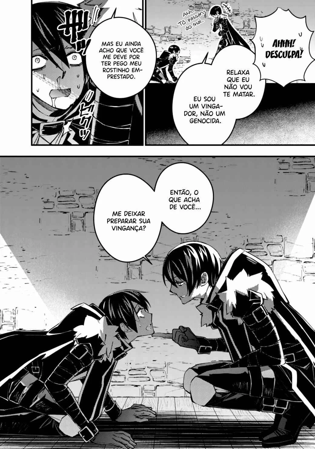 Fukushuu o Koinegau Saikyou Yuusha wa, Yami no Chikara de Senmetsu Musou Suru Capítulo 1