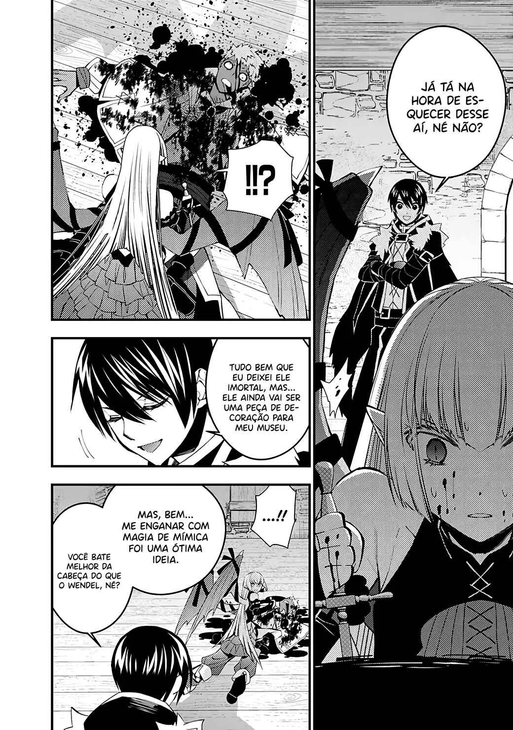 Fukushuu o Koinegau Saikyou Yuusha wa, Yami no Chikara de Senmetsu Musou Suru Capítulo 1