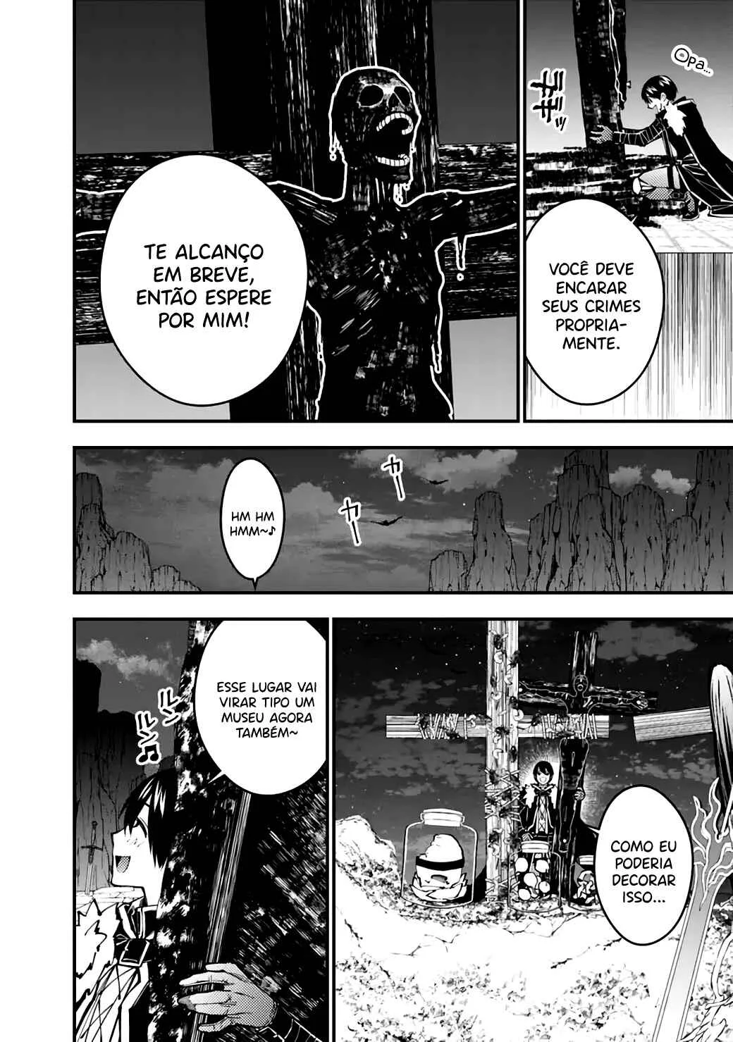 Fukushuu o Koinegau Saikyou Yuusha wa, Yami no Chikara de Senmetsu Musou Suru Capítulo 1