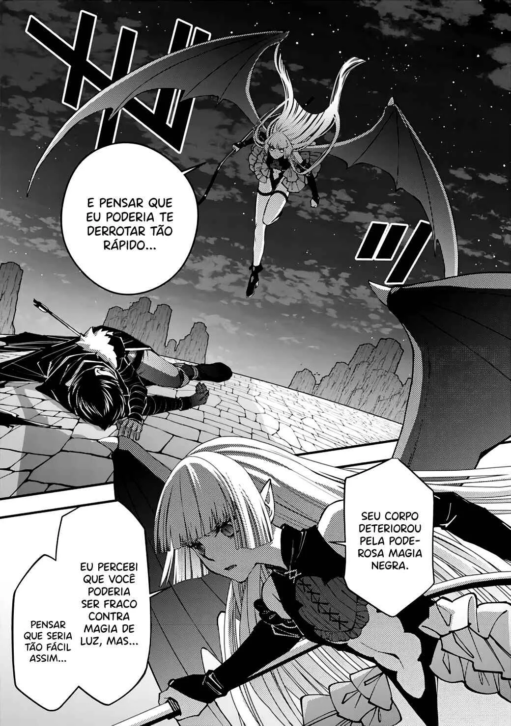 Fukushuu o Koinegau Saikyou Yuusha wa, Yami no Chikara de Senmetsu Musou Suru Capítulo 1