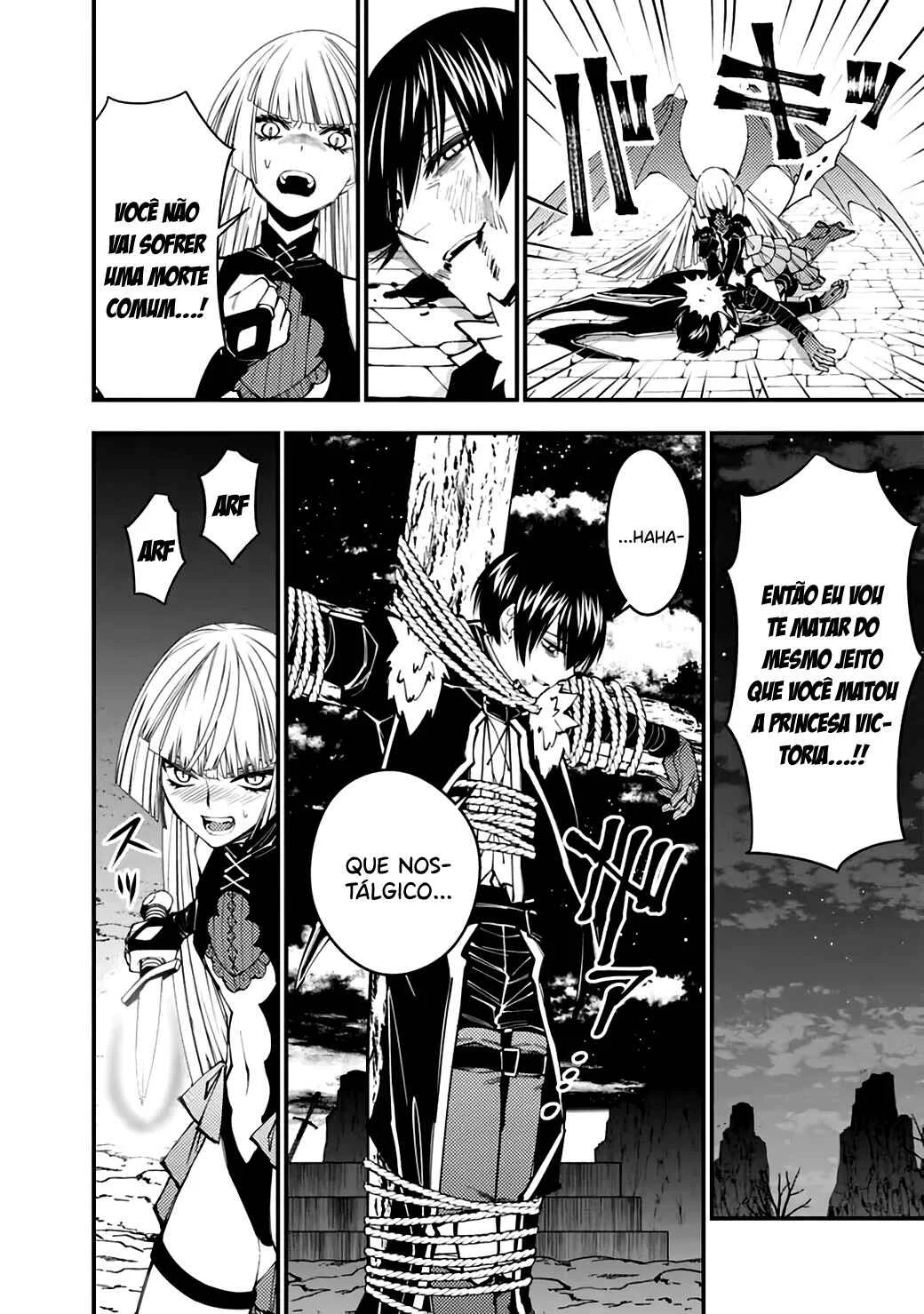 Fukushuu o Koinegau Saikyou Yuusha wa, Yami no Chikara de Senmetsu Musou Suru Capítulo 1