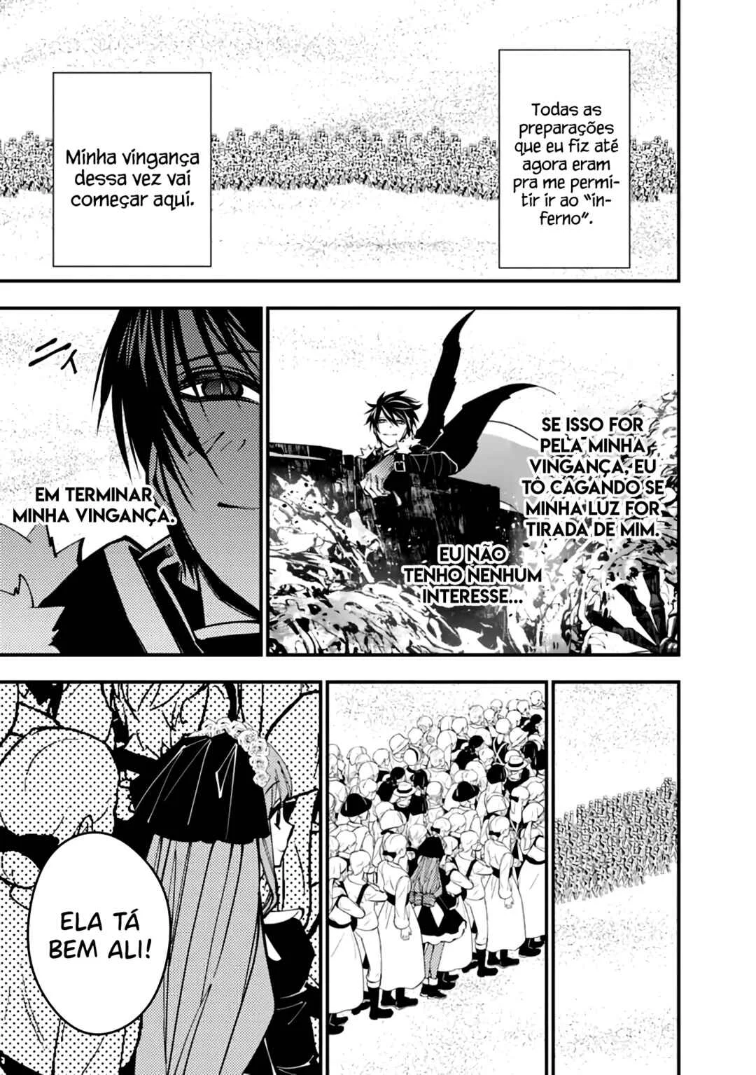 Fukushuu o Koinegau Saikyou Yuusha wa, Yami no Chikara de Senmetsu Musou Suru Capítulo 1