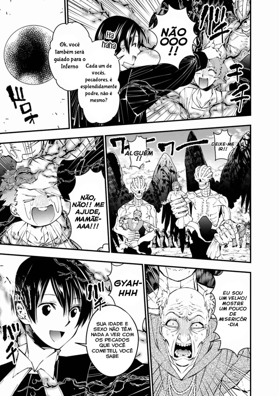 Fukushuu o Koinegau Saikyou Yuusha wa, Yami no Chikara de Senmetsu Musou Suru Capítulo 1