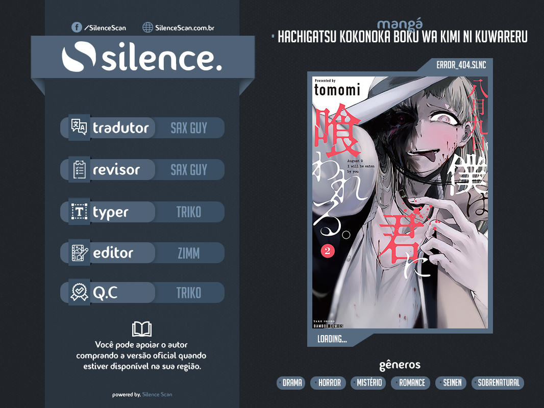 Hachigatsu Kokonoka Boku wa Kimi ni Kuwareru Capítulo 1