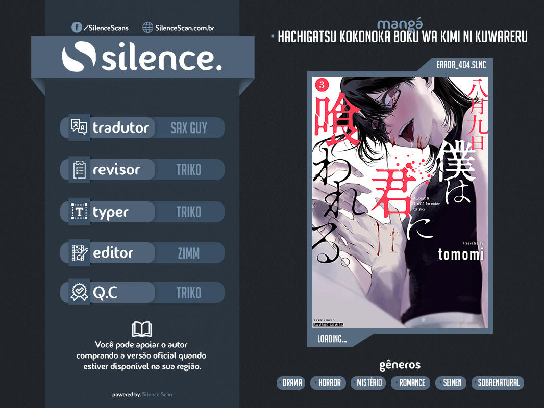 Hachigatsu Kokonoka Boku wa Kimi ni Kuwareru Capítulo 1