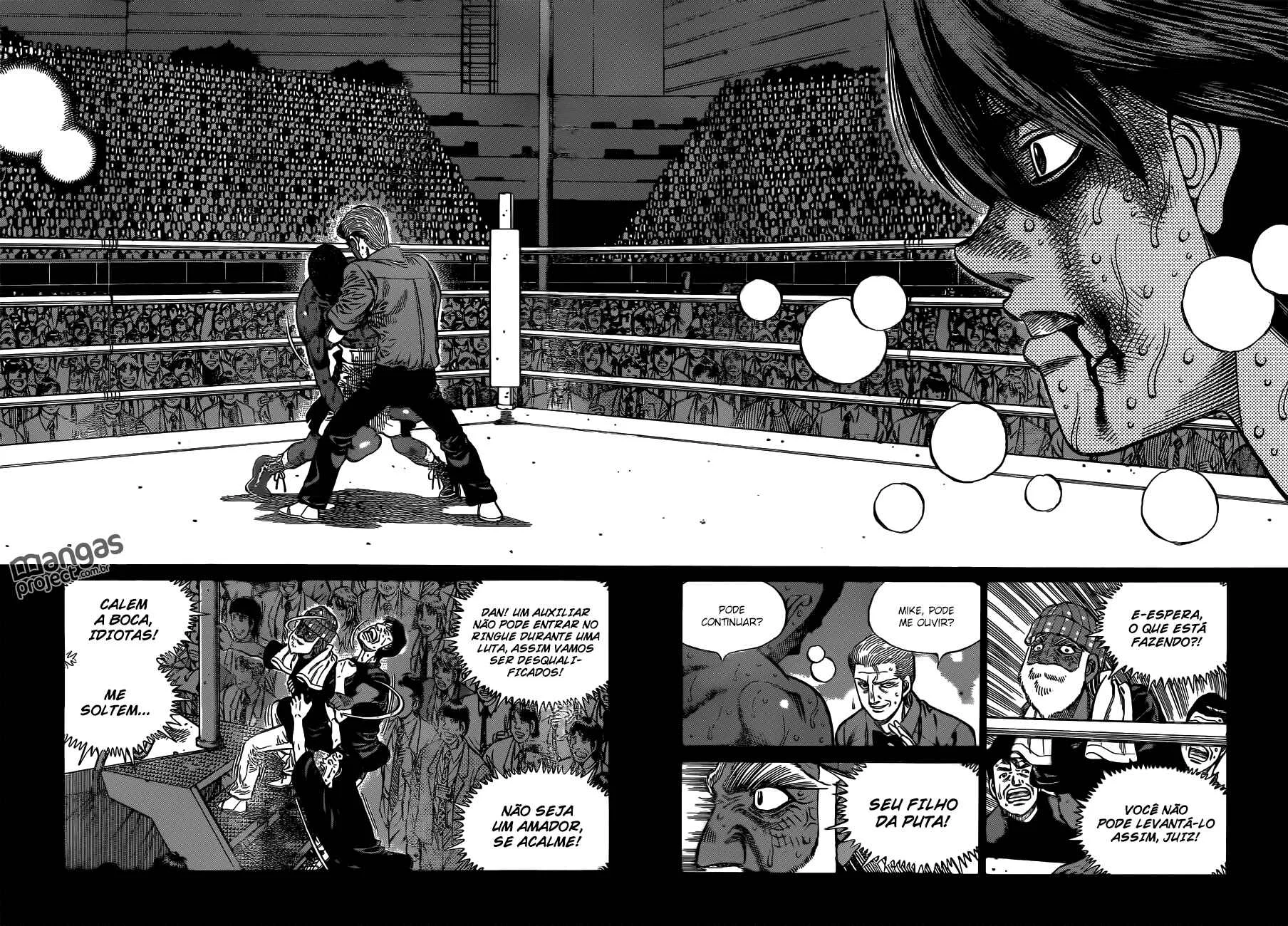 Hajime no Ippo Capítulo 889 – Obstáculo Invisível