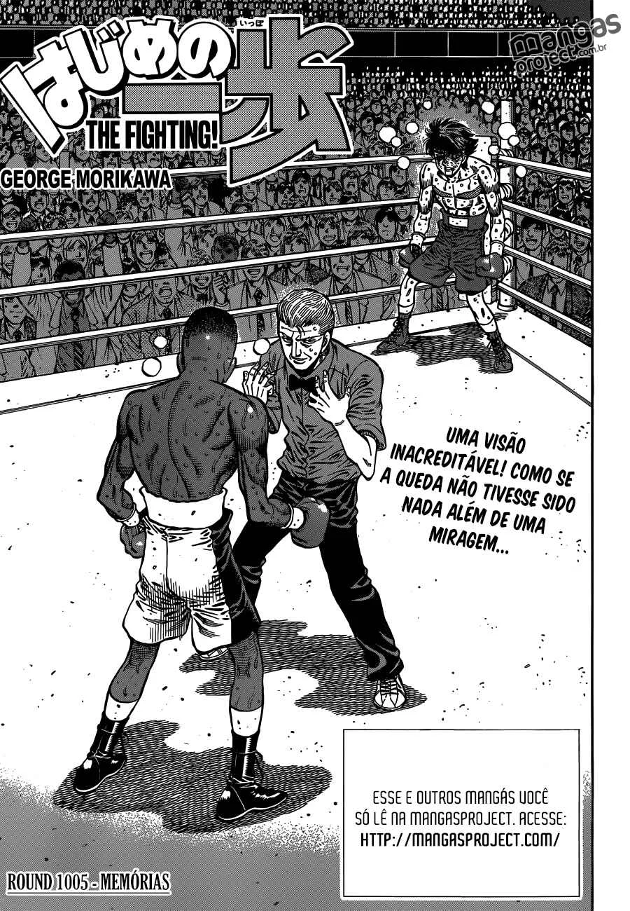 Hajime no Ippo Capítulo 889 – Obstáculo Invisível