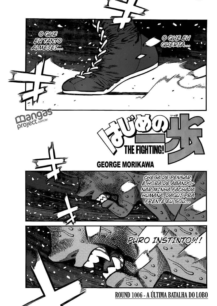Hajime no Ippo Capítulo 889 – Obstáculo Invisível