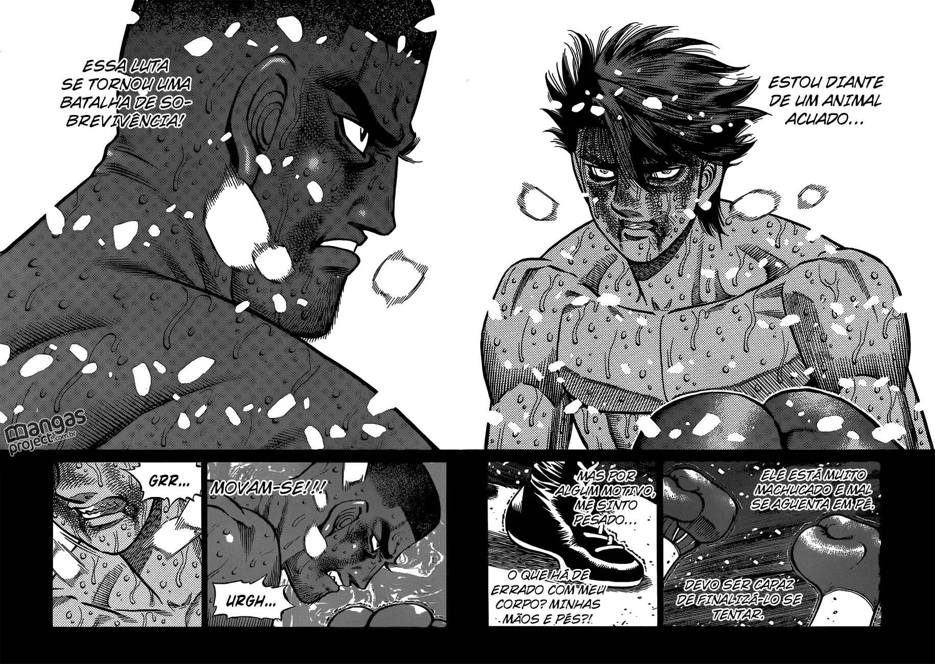 Hajime no Ippo Capítulo 889 – Obstáculo Invisível
