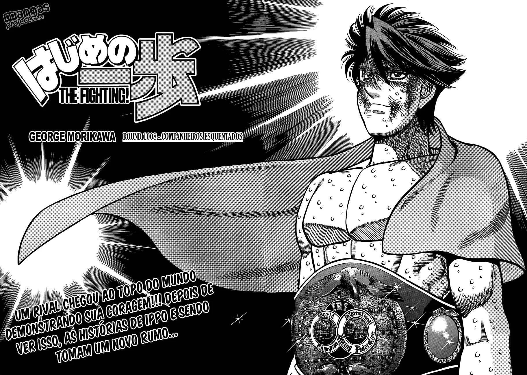 Hajime no Ippo Capítulo 889 – Obstáculo Invisível