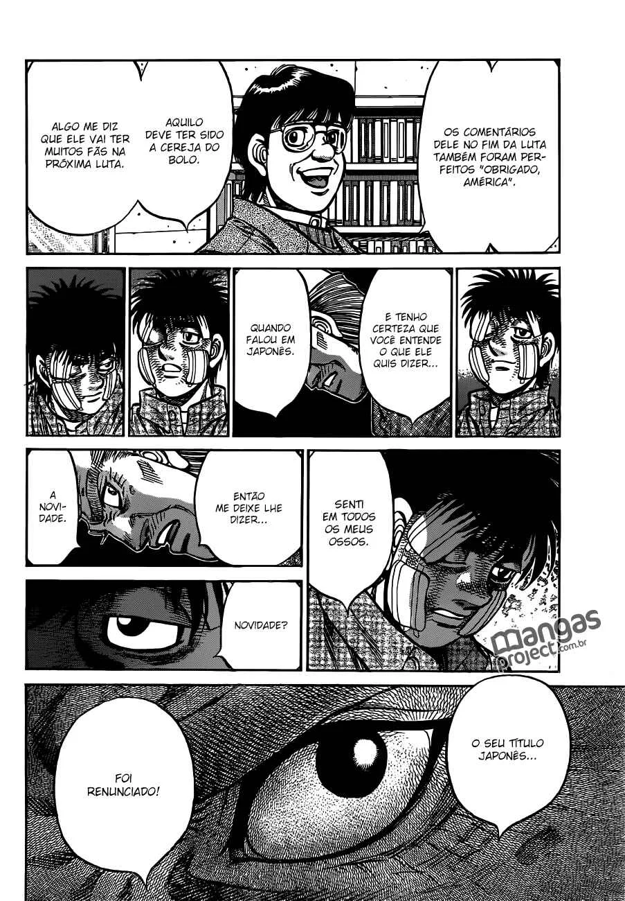 Hajime no Ippo Capítulo 889 – Obstáculo Invisível