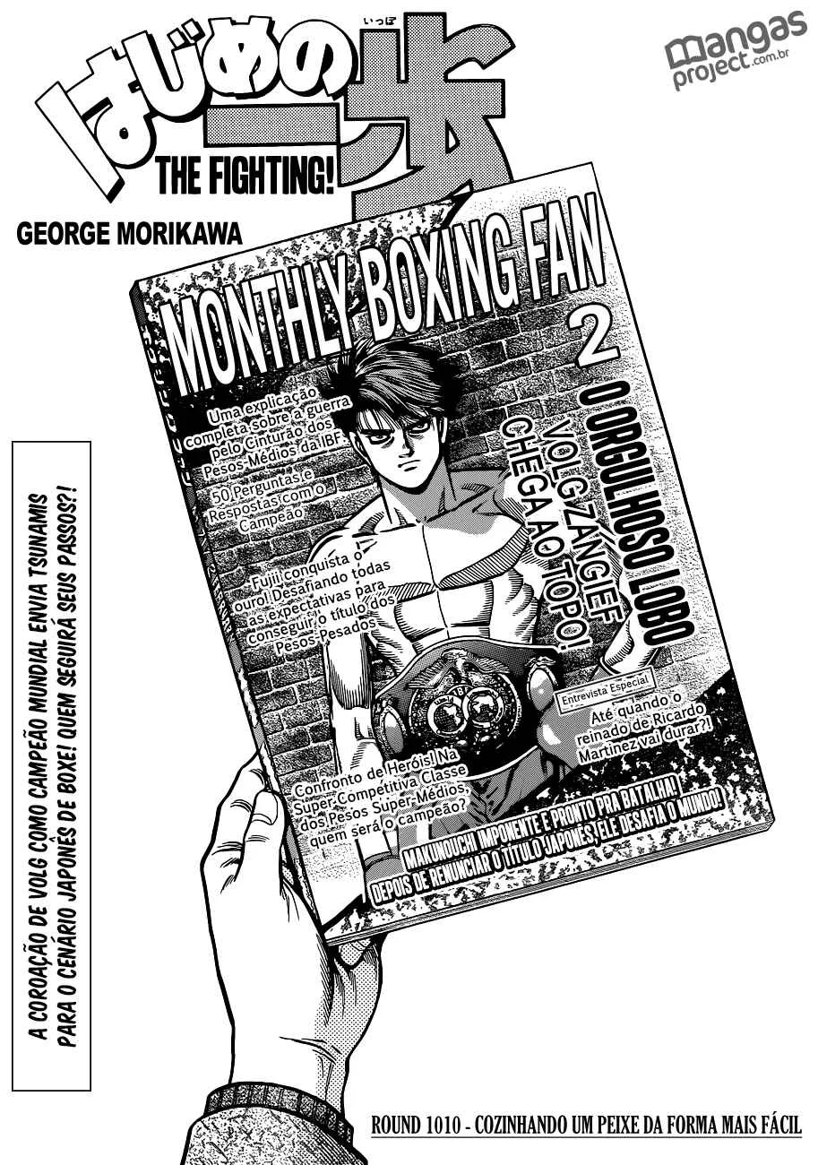 Hajime no Ippo Capítulo 889 – Obstáculo Invisível