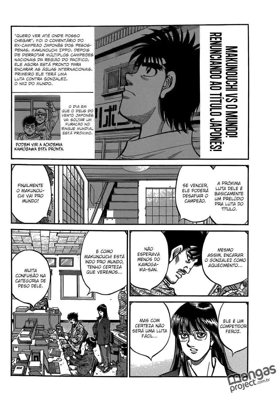 Hajime no Ippo Capítulo 889 – Obstáculo Invisível