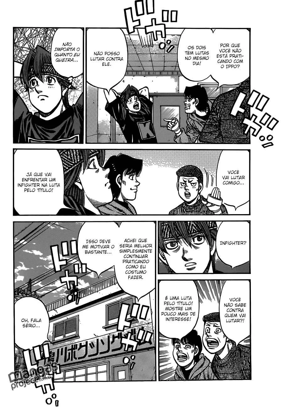 Hajime no Ippo Capítulo 889 – Obstáculo Invisível