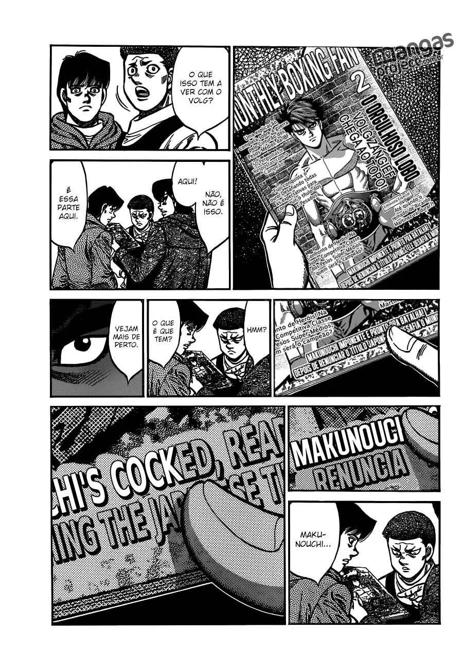 Hajime no Ippo Capítulo 889 – Obstáculo Invisível