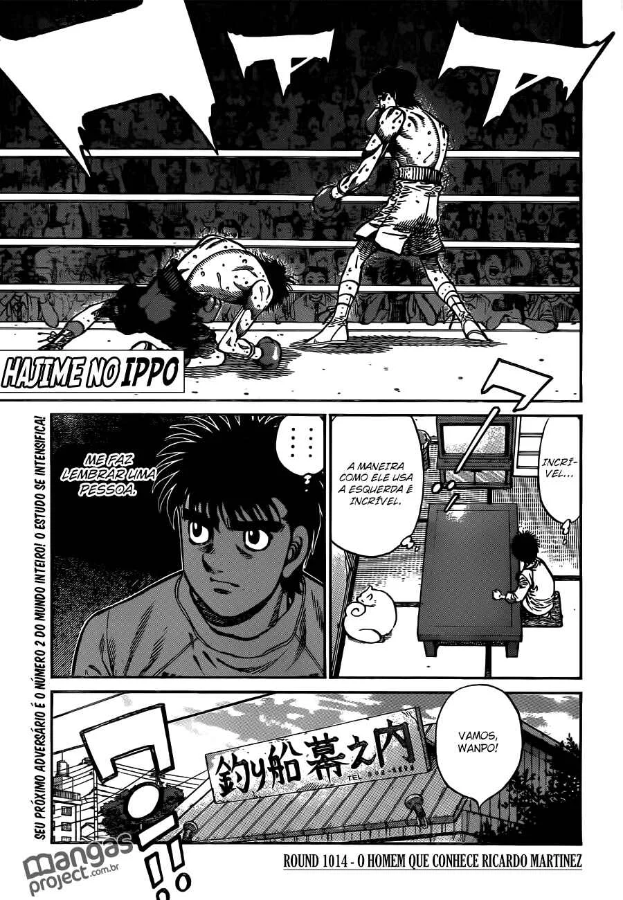 Hajime no Ippo Capítulo 889 – Obstáculo Invisível