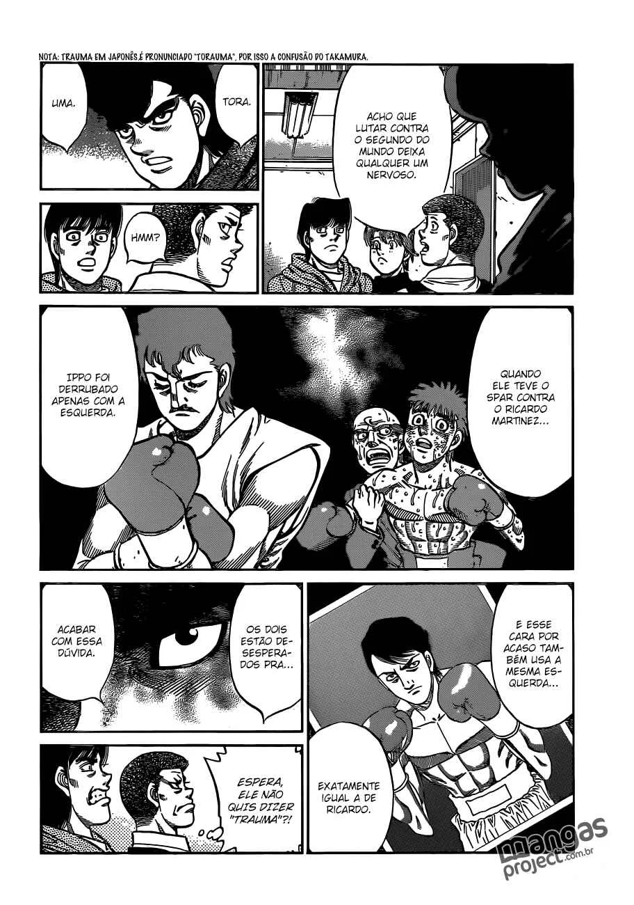Hajime no Ippo Capítulo 889 – Obstáculo Invisível
