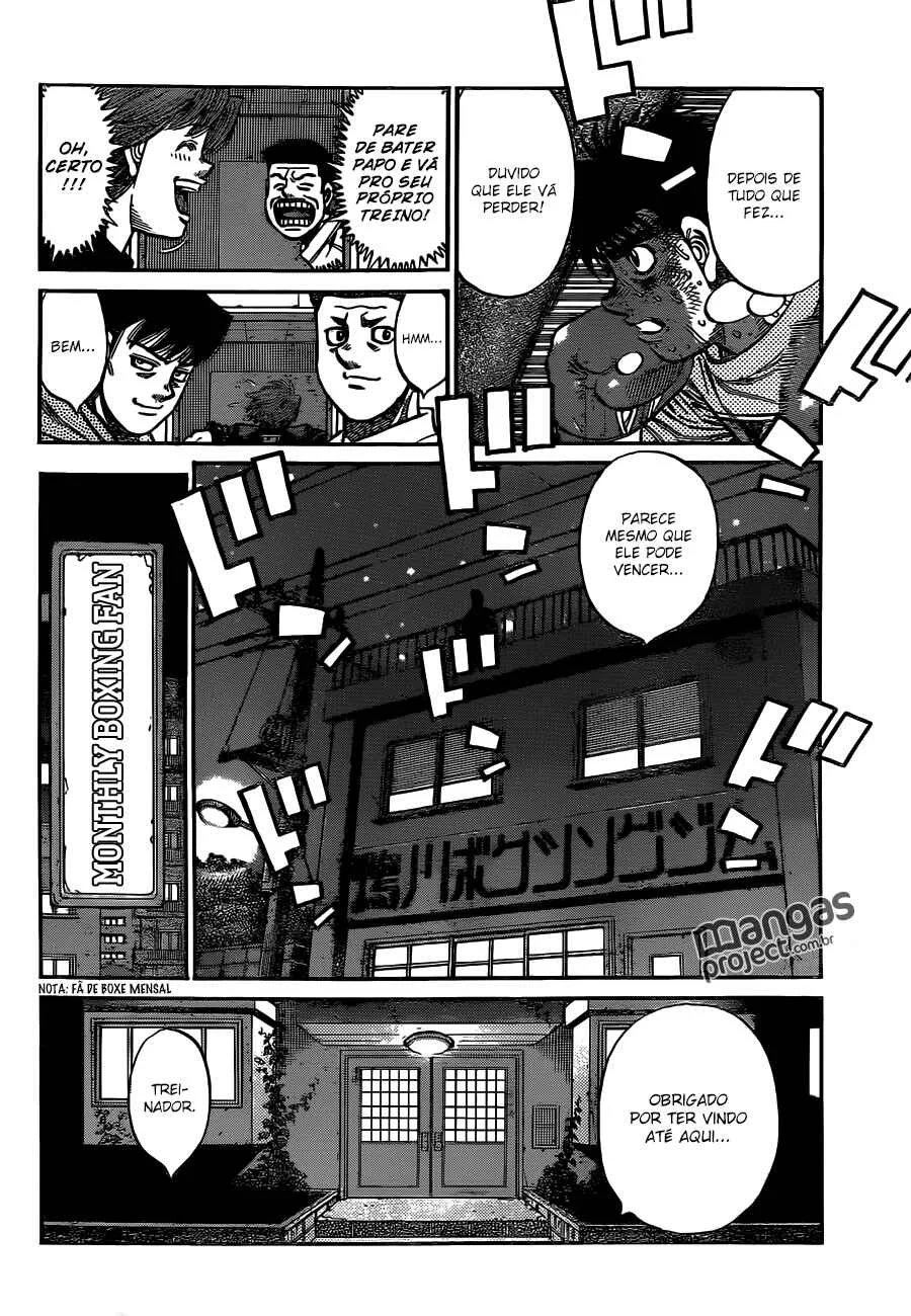 Hajime no Ippo Capítulo 889 – Obstáculo Invisível