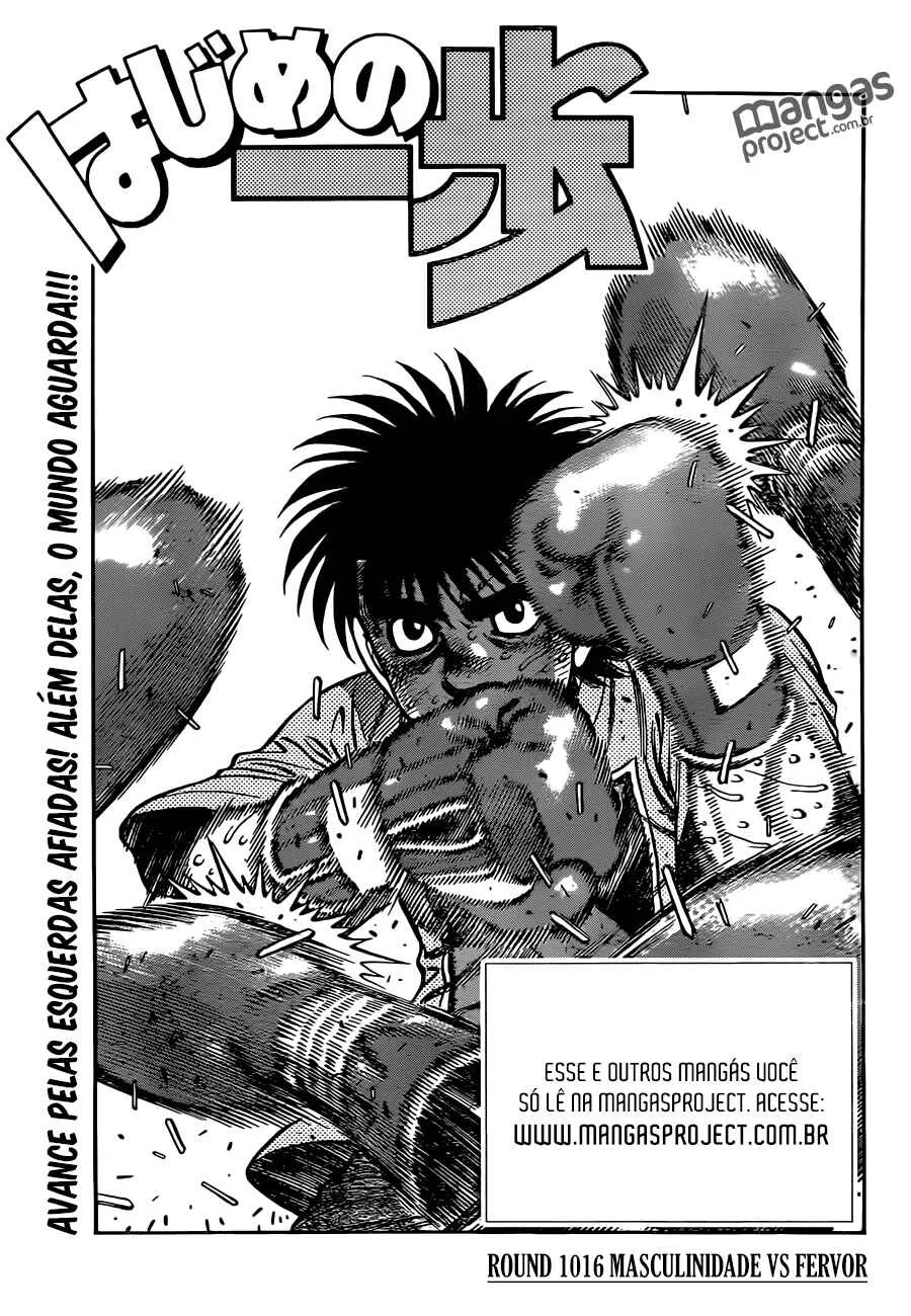 Hajime no Ippo Capítulo 889 – Obstáculo Invisível