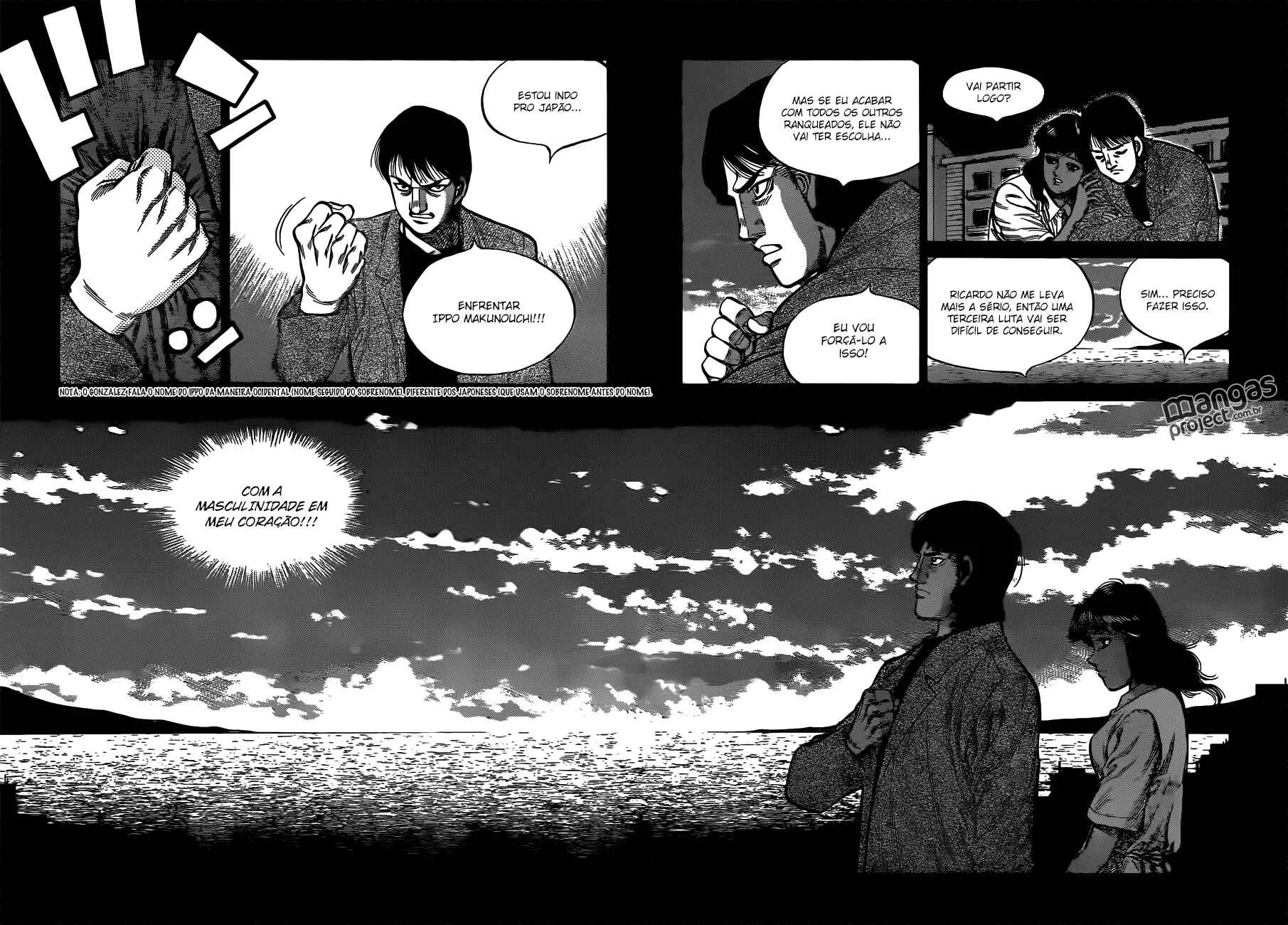 Hajime no Ippo Capítulo 889 – Obstáculo Invisível