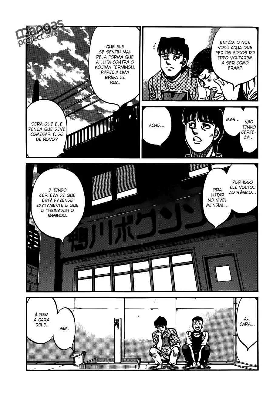 Hajime no Ippo Capítulo 889 – Obstáculo Invisível