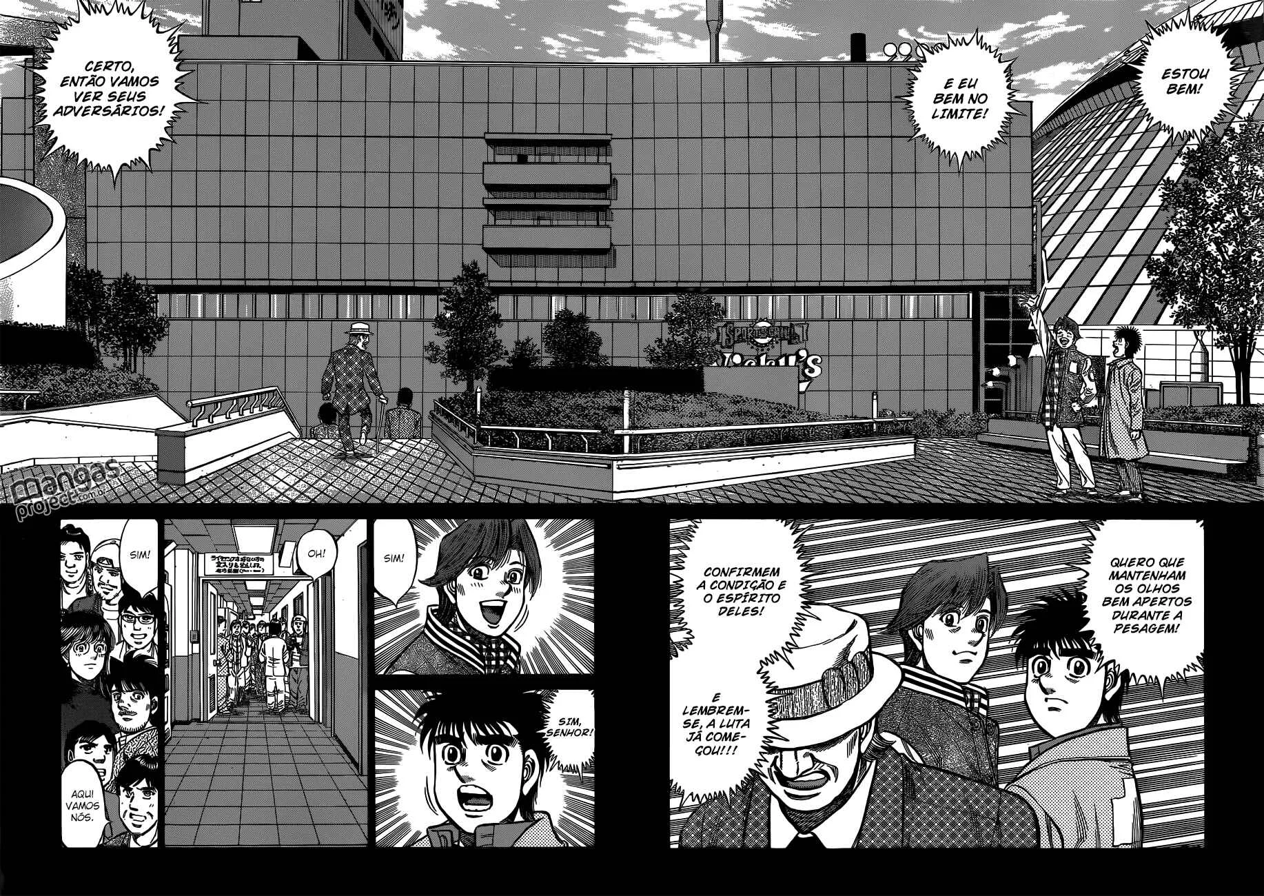 Hajime no Ippo Capítulo 889 – Obstáculo Invisível