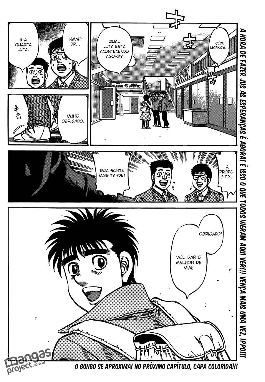 Hajime no Ippo Capítulo 889 – Obstáculo Invisível