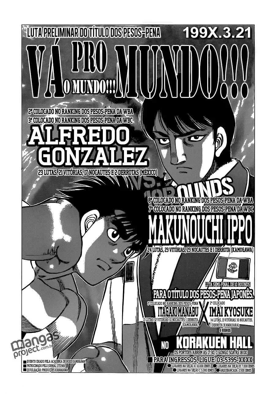 Hajime no Ippo Capítulo 889 – Obstáculo Invisível