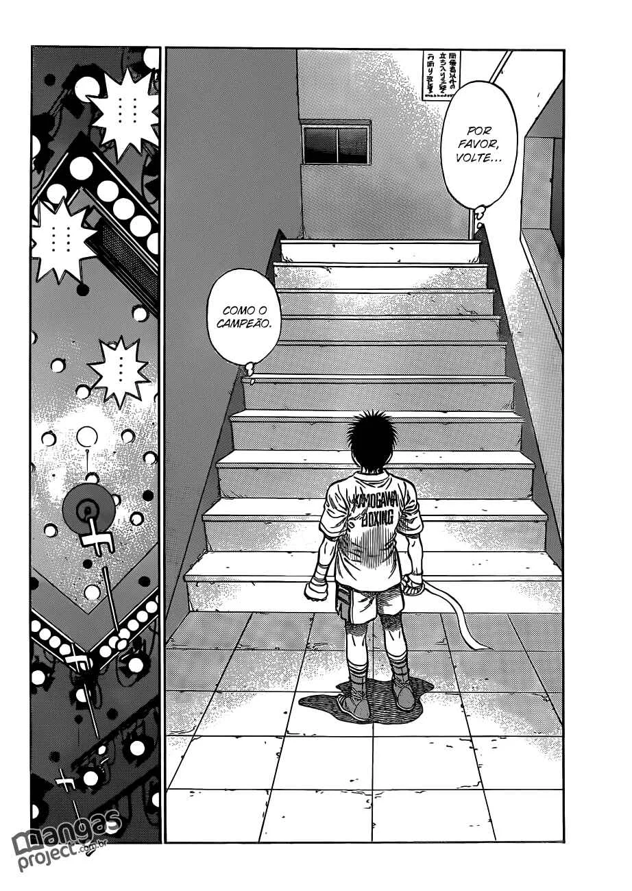 Hajime no Ippo Capítulo 889 – Obstáculo Invisível