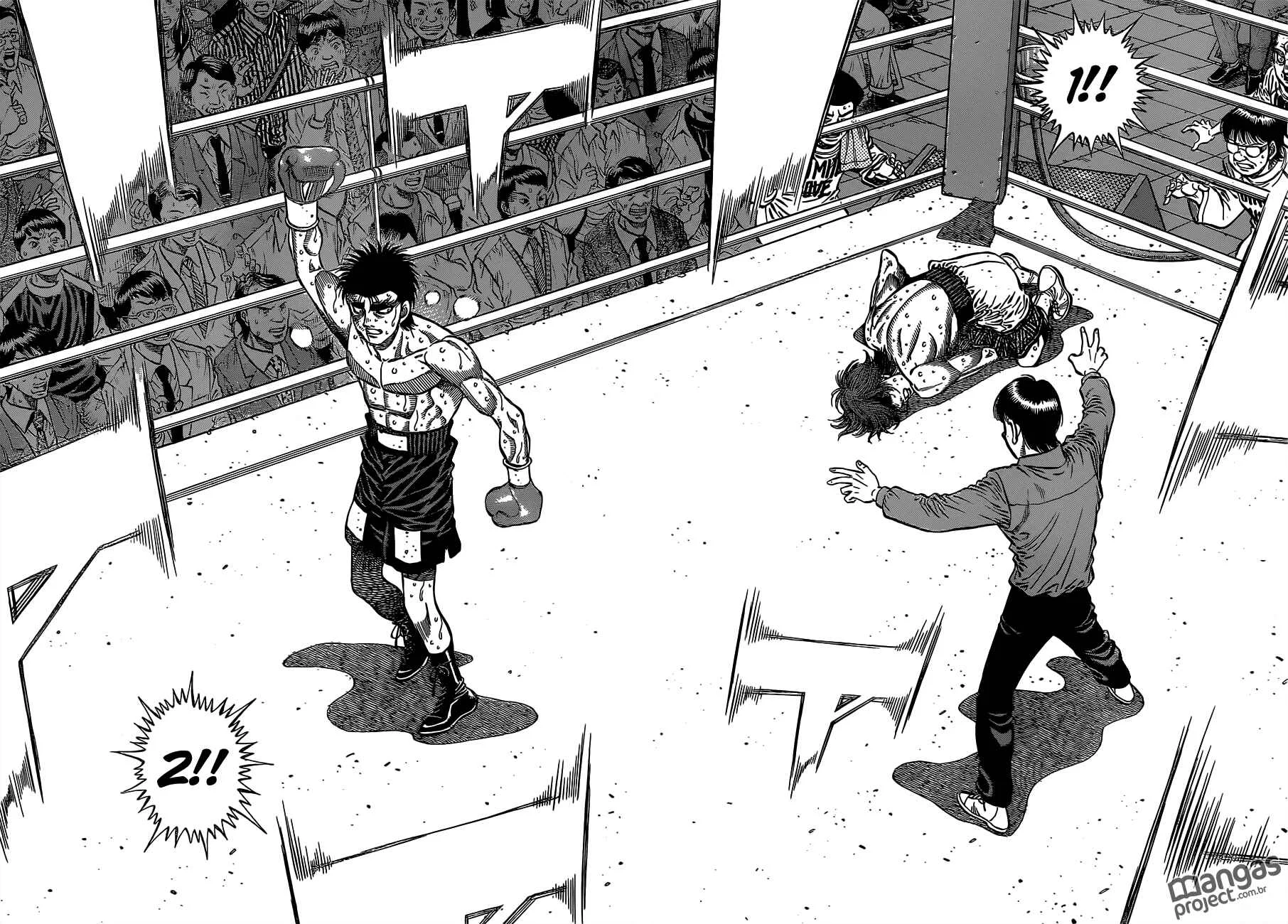 Hajime no Ippo Capítulo 889 – Obstáculo Invisível
