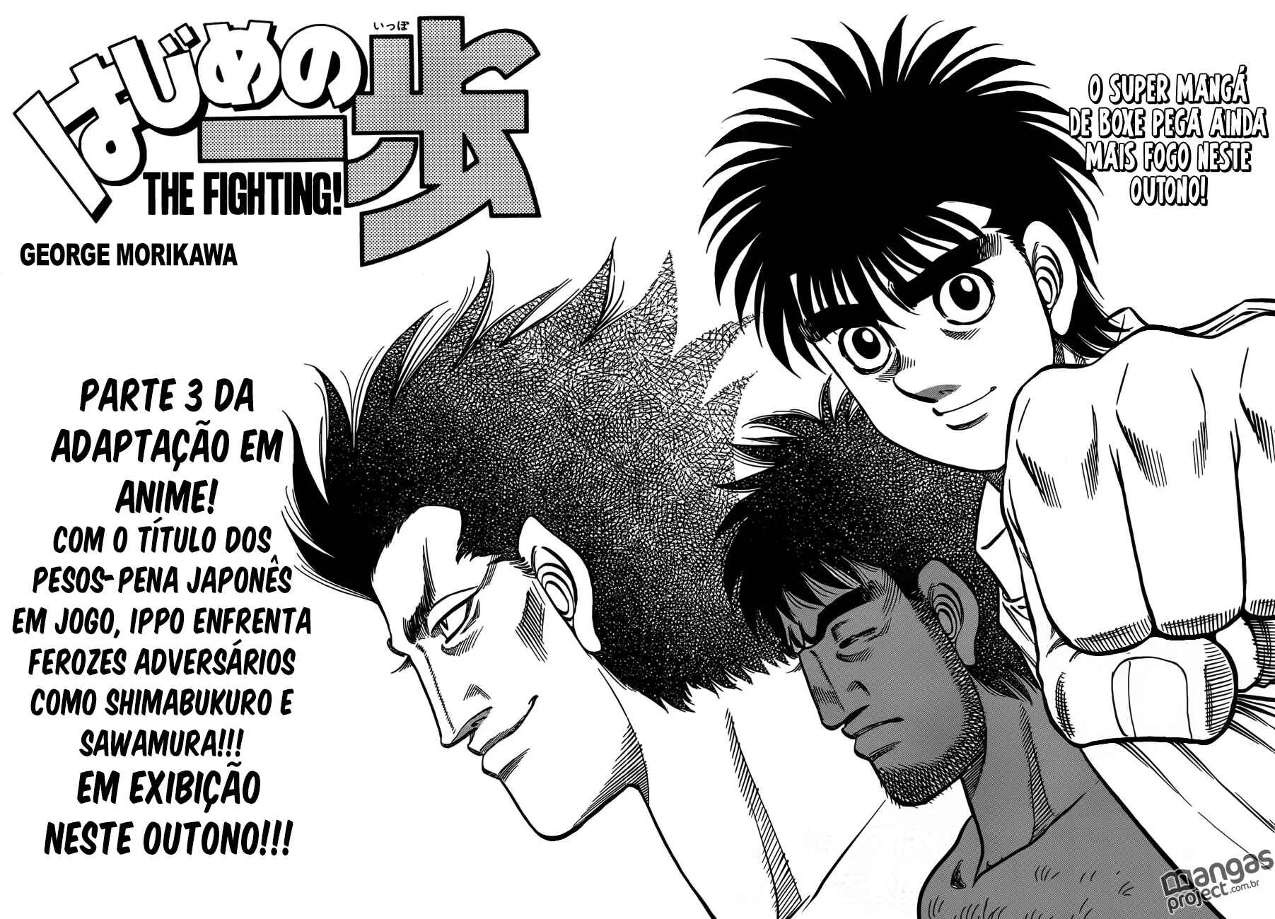 Hajime no Ippo Capítulo 889 – Obstáculo Invisível
