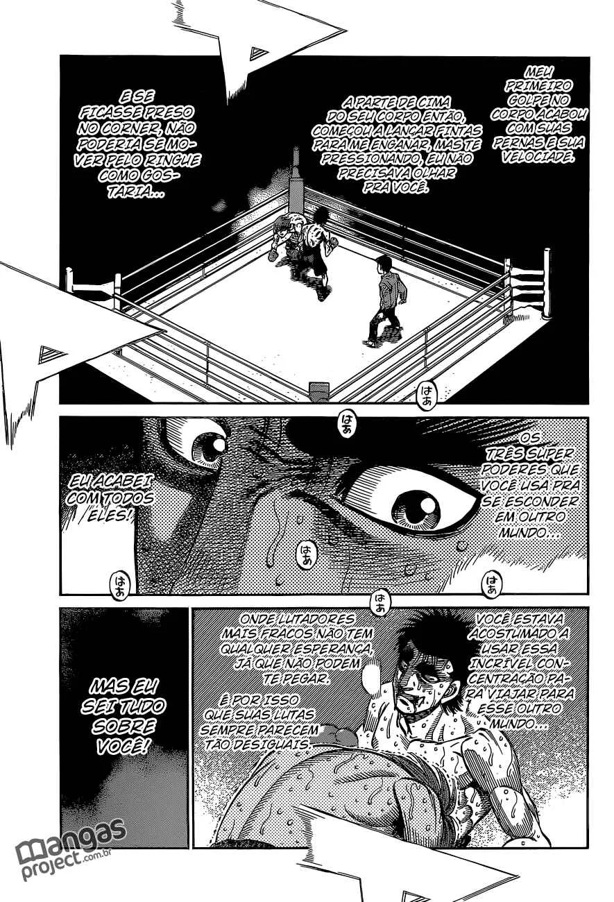 Hajime no Ippo Capítulo 889 – Obstáculo Invisível