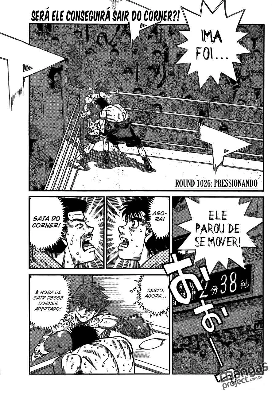 Hajime no Ippo Capítulo 889 – Obstáculo Invisível