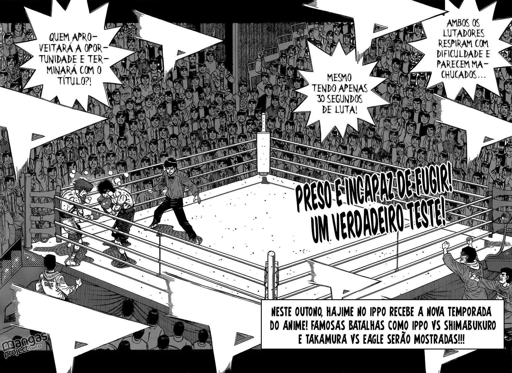 Hajime no Ippo Capítulo 889 – Obstáculo Invisível