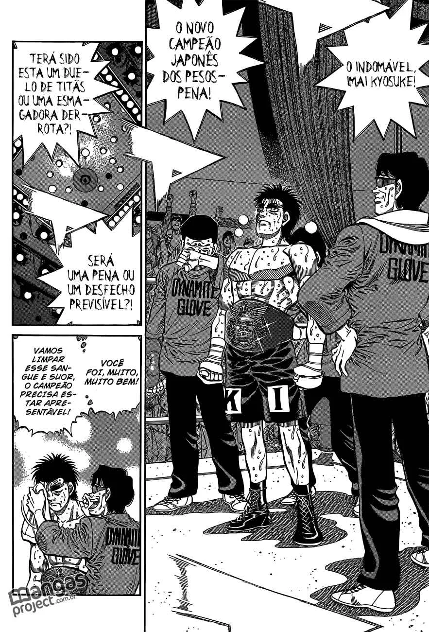 Hajime no Ippo Capítulo 889 – Obstáculo Invisível