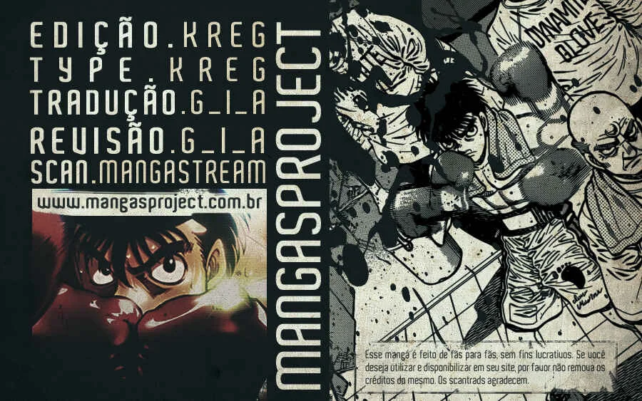 Hajime no Ippo Capítulo 889 – Obstáculo Invisível