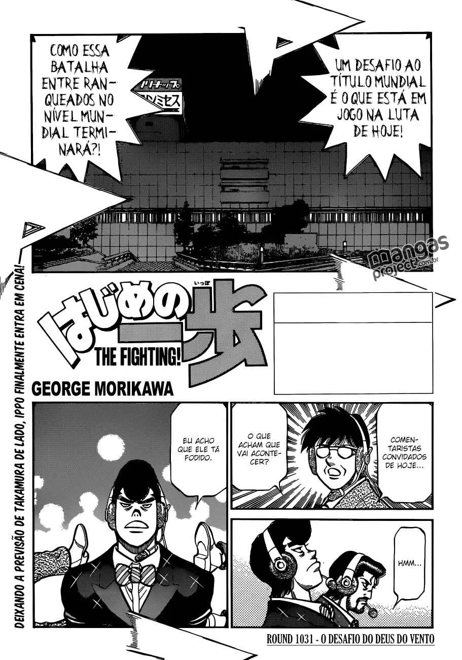 Hajime no Ippo Capítulo 889 – Obstáculo Invisível
