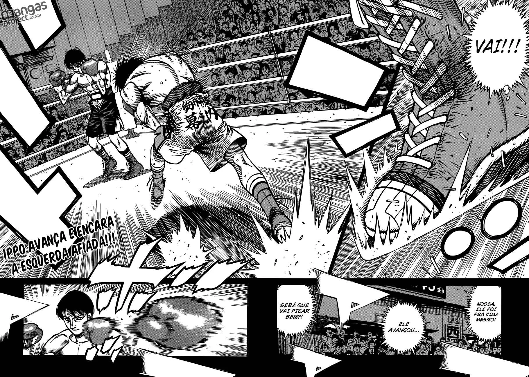 Hajime no Ippo Capítulo 889 – Obstáculo Invisível