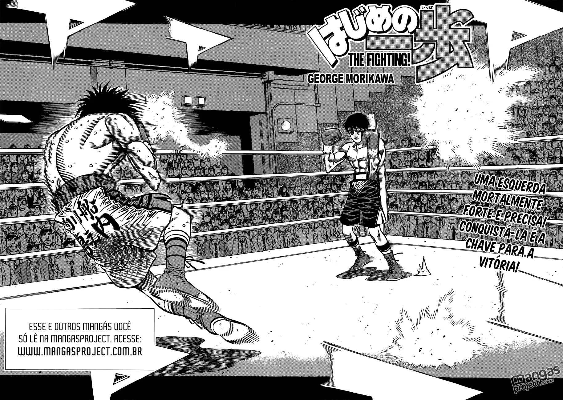 Hajime no Ippo Capítulo 889 – Obstáculo Invisível