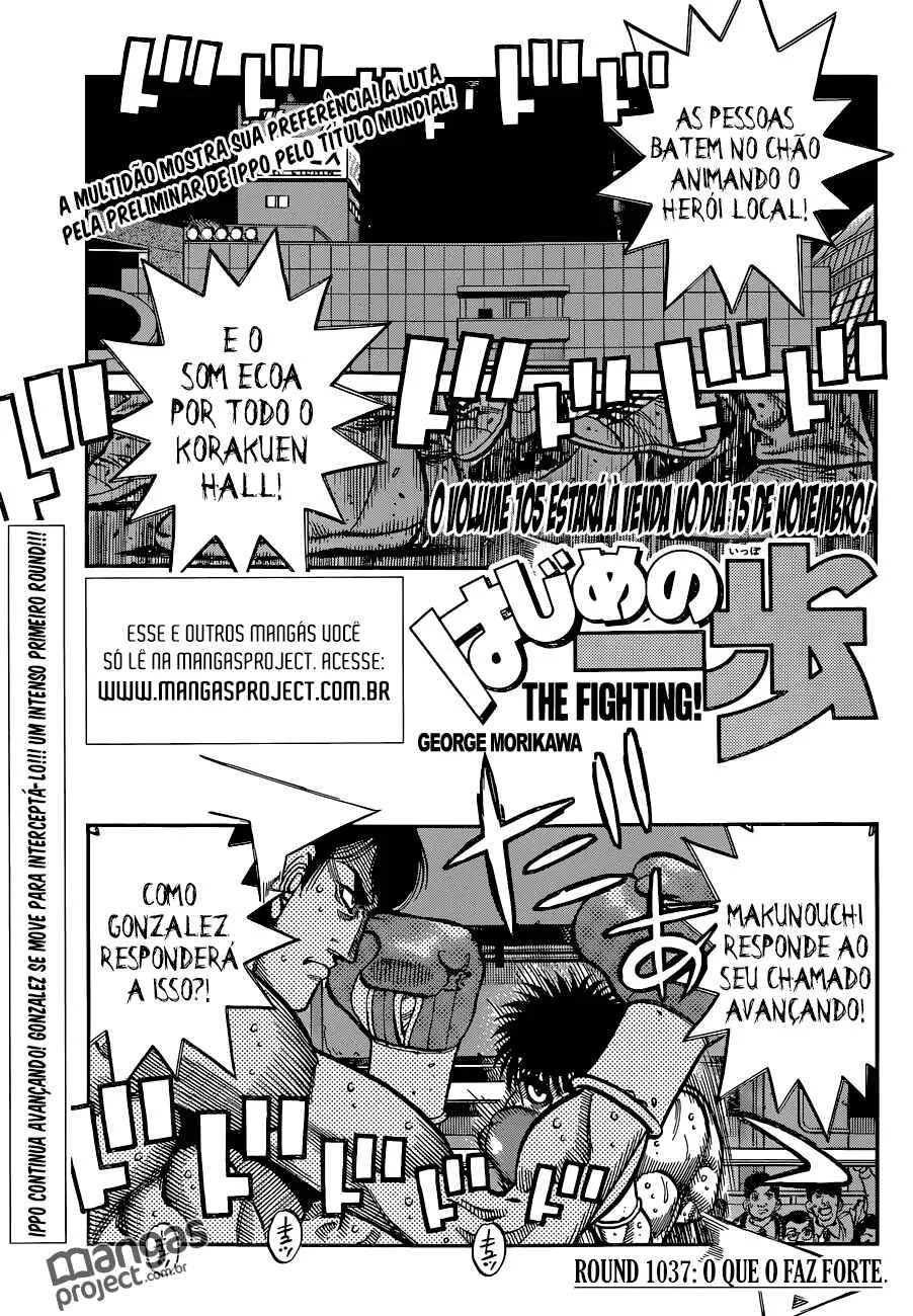 Hajime no Ippo Capítulo 889 – Obstáculo Invisível