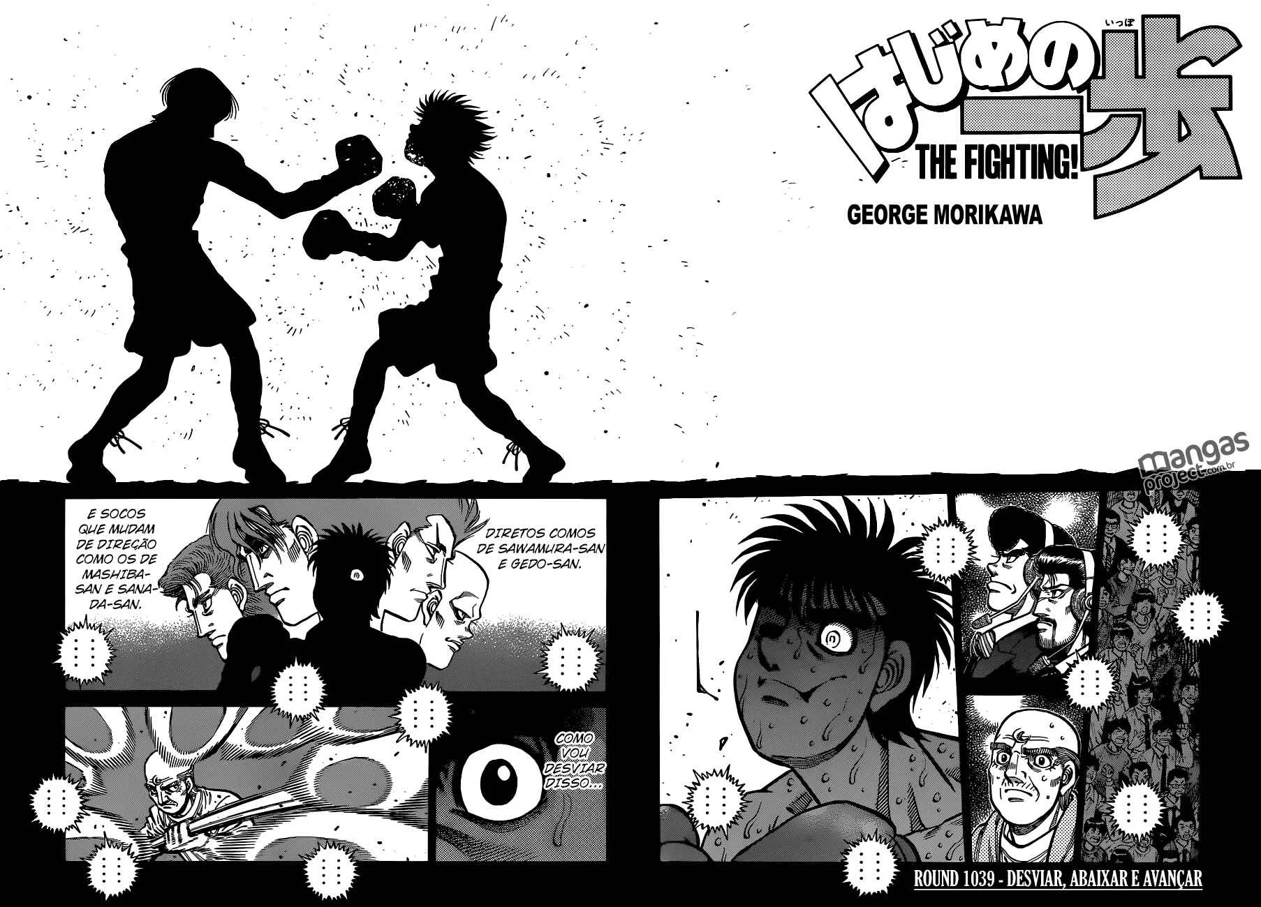 Hajime no Ippo Capítulo 889 – Obstáculo Invisível