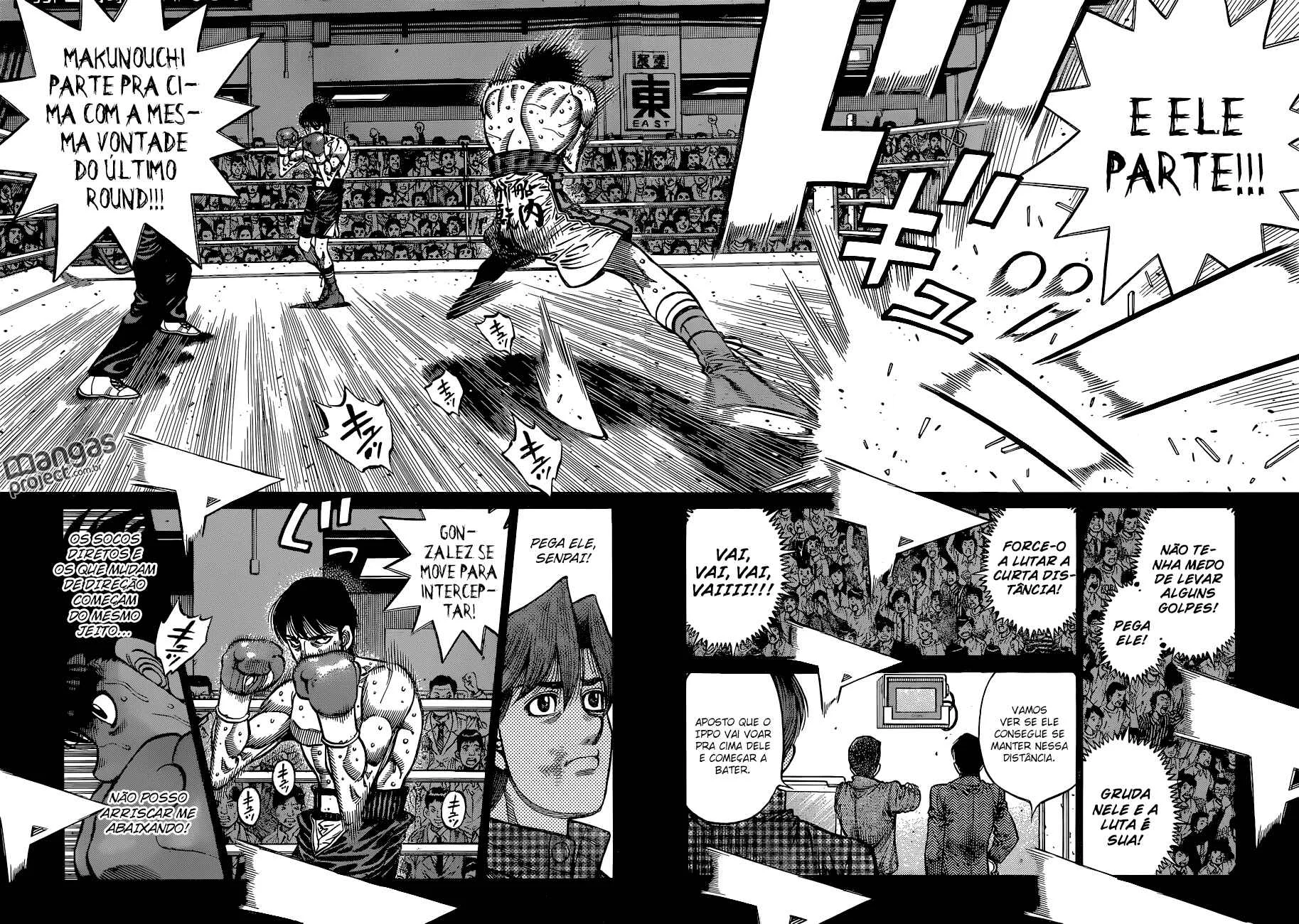 Hajime no Ippo Capítulo 889 – Obstáculo Invisível