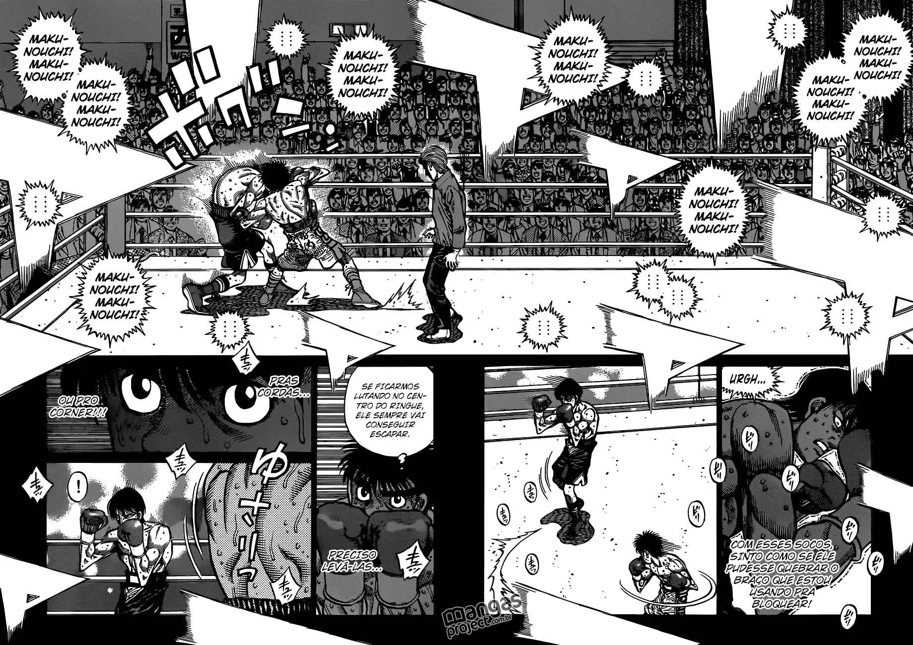 Hajime no Ippo Capítulo 889 – Obstáculo Invisível
