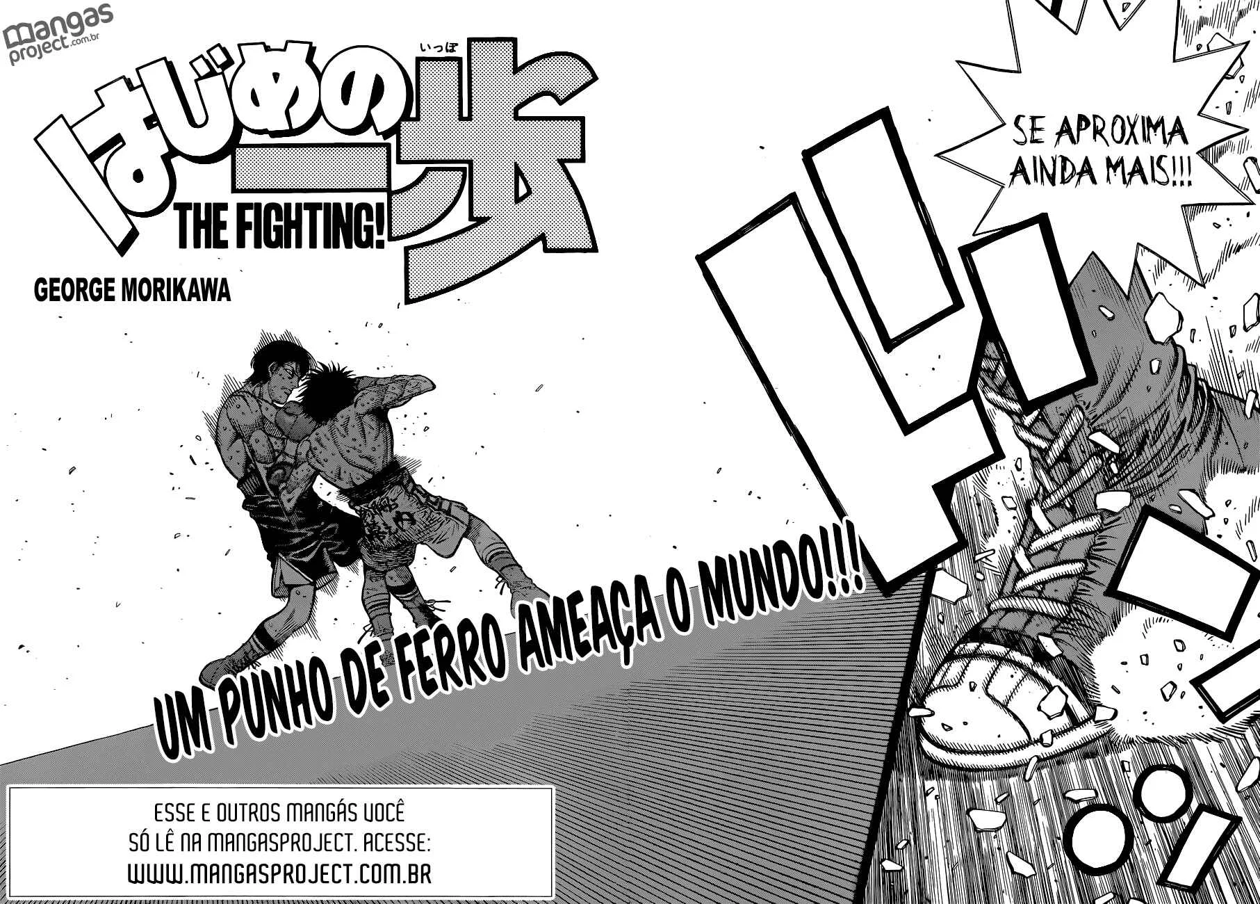Hajime no Ippo Capítulo 889 – Obstáculo Invisível